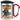 Anti-Stress Tasse für Programmierer – Karabinerbecher 330 ml – Silber/Rot – Mit Deckel – Ansicht 1 #farbe_silber-rot