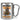 Anti-Stress Tasse für Erzieher – Karabinerbecher 330 ml – Silber/Silber – Ohne Deckel – Ansicht 1 #farbe_silber-silber