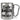 Bester Angler der Welt laut eigener Aussage – Karabinerbecher 330 ml – Silber/Silber – Ohne Deckel – Ansicht 1 #farbe_silber-silber