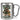 Anti-Stress Tasse für Hundeeltern – Karabinerbecher 330 ml – Silber/Silber – Ohne Deckel – Ansicht 1 #farbe_silber-silber