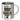 Traue keinem Krankenpfleger, der heute noch keinen Kaffee hatte – Edelstahlbecher 400 ml – Silber – Ohne Deckel und Karabiner – Ansicht 1 #farbe_silber