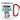 Erkenne die Zeichen – Karabinerbecher 330 ml – Weiß/Rot – Ohne Deckel – Ansicht 1 #farbe_weiss-rot