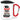 We need each otter – Karabinerbecher 330 ml – Weiß/Rot – Mit Deckel – Ansicht 1 #farbe_weiss-rot