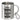 Liebe Schwester, ich habe versucht, für dich das beste Geschenk zu finden – Edelstahlbecher 400 ml – Silber – Mit Karabiner – Ansicht 1 #farbe_silber
