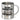 Ich bin Hausmeister, was ist deine Superkraft? – Edelstahlbecher 400 ml – Silber – Ohne Deckel und Karabiner – Ansicht 1 #farbe_silber