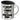 Wer morgen noch weiß, was heute passiert, war nicht richtig dabei – Edelstahlbecher 400 ml – Silber – Mit Deckel – Ansicht 1 #farbe_silber