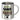Traue keinem Gamer, der heute noch keinen Kaffee hatte – Edelstahlbecher 400 ml – Silber – Ohne Deckel und Karabiner – Ansicht 1 #farbe_silber