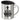 So sieht der beste Hausmeister der Welt aus! – Edelstahlbecher 400 ml – Silber – Mit Deckel – Ansicht 1 #farbe_silber