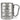Wenn man Kaffee durch Glühwein ersetzt – Karabinerbecher 330 ml – Silber/Silber – Ohne Deckel – Ansicht 1 #farbe_silber-silber
