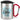 Lieblings-Neffe – Karabinerbecher 330 ml – Silber/Rot – Mit Deckel – Ansicht 1 #farbe_silber-rot