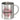 Lieblings-Freundin – Edelstahlbecher 400 ml – Silber – Ohne Deckel und Karabiner – Ansicht 1 #farbe_silber