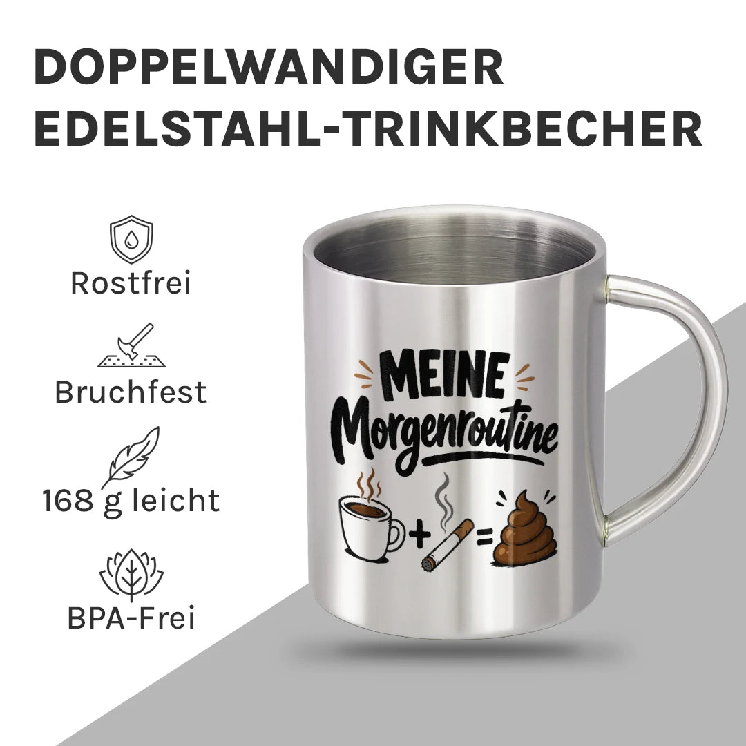 Ein kleiner Gruß bei jedem Schluck