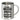 Coole Kollegen sind schwer zu finden, hart zu verlassen und unvergesslich – Edelstahlbecher 400 ml – Silber – Ohne Deckel und Karabiner – Ansicht 1 #farbe_silber