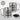 Gipfelbecher personalisiert mit Namen – Karabinerbecher 330 ml – Silber/Silber – Mit Deckel – Ansicht 3 #farbe_silber-silber