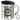 Und wer hat am Ende wieder recht? Papa – Edelstahlbecher 400 ml – Silber – Mit Deckel und Karabiner – Ansicht 1 #farbe_silber