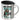 Anti-Stress Tasse für den Kundenservice – Edelstahlbecher 400 ml – Silber – Mit Deckel – Ansicht 1 #farbe_silber