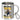 Anti-Stress Tasse für Volleyballer – Edelstahlbecher 400 ml – Silber – Mit Karabiner – Ansicht 1 #farbe_silber