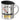 Volltanken bitte – Edelstahlbecher 400 ml – Silber – Mit Deckel – Ansicht 1 #farbe_silber
