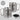 Best Father – Whiskey-Design – Karabinerbecher 330 ml – Silber/Silber – Mit Deckel – Ansicht 3 #farbe_silber-silber