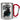 Das schwarze Schaf der Familie – Karabinerbecher 330 ml – Silber/Rot – Ohne Deckel – Ansicht 1 #farbe_silber-rot