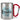 Lieblings-Bruder – Karabinerbecher 330 ml – Silber/Rot – Ohne Deckel – Ansicht 1 #farbe_silber-rot