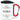 Kurwa – Flowers – Karabinerbecher 330 ml – Weiß/Rot – Mit Deckel – Ansicht 1 #farbe_weiss-rot
