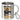 Anti-Stress Tasse für Hotelfachkräfte – Edelstahlbecher 400 ml – Silber – Mit Karabiner – Ansicht 1 #farbe_silber