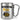 Ich bin eine Azubine – Karabinerbecher 330 ml – Silber/Silber – Ohne Deckel – Ansicht 1 #farbe_silber-silber