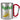 Apfel Banane – Karabinerbecher 330 ml – Silber/Rot – Ohne Deckel – Ansicht 1 #farbe_silber-rot