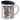 Anti-Stress Tasse für Zwillingseltern – Edelstahlbecher 400 ml – Silber – Mit Deckel – Ansicht 1 #farbe_silber
