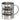 Ich bin Zahnarzt, was ist deine Superkraft? – Edelstahlbecher 400 ml – Silber – Ohne Deckel und Karabiner – Ansicht 1 #farbe_silber