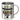 Traue keinem Mechaniker, der heute noch keinen Kaffee hatte – Edelstahlbecher 400 ml – Silber – Ohne Deckel und Karabiner – Ansicht 1 #farbe_silber