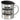 Ich bin Heimwerker, was ist deine Superkraft? – Edelstahlbecher 400 ml – Silber – Mit Deckel – Ansicht 1 #farbe_silber