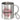 Lieblings-Freundin – Edelstahlbecher 400 ml – Silber – Mit Karabiner – Ansicht 1 #farbe_silber