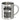So viele Pferde auf dieser Welt und ich hab das tollste – Edelstahlbecher 400 ml – Silber – Ohne Deckel und Karabiner – Ansicht 1 #farbe_silber