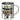 Traue keinem Referendar, der heute noch keinen Kaffee hatte – Edelstahlbecher 400 ml – Silber – Ohne Deckel und Karabiner – Ansicht 1 #farbe_silber