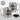 Ich bin Fitnesstrainer, was ist deine Superkraft? – Karabinerbecher 330 ml – Silber/Silber – Mit Deckel – Ansicht 3 #farbe_silber-silber