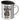 Finger weg von meinem Kaffee – sonst beantragst du Pflegegrad 4 – Edelstahlbecher 400 ml – Silber – Mit Deckel – Ansicht 1 #farbe_silber