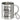 Wenn du mir dein Herz gibst, packe ich ganz viel Liebe hinein – Edelstahlbecher 400 ml – Silber – Mit Karabiner – Ansicht 1 #farbe_silber