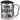 Home is where the Stellplatz is – Karabinerbecher 330 ml – Silber/Silber – Mit Deckel – Ansicht 1 #farbe_silber-silber