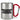 Ich arbeite nur hier, damit ich mir mehr Wein kaufen kann – Karabinerbecher 330 ml – Silber/Rot – Ohne Deckel – Ansicht 1 #farbe_silber-rot