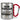 Ich bin Tierpfleger, was ist deine Superkraft? – Karabinerbecher 330 ml – Silber/Rot – Ohne Deckel – Ansicht 1 #farbe_silber-rot