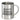 Seit dem elften Glühwein zieht mein Schuh etwas nach rechts – Edelstahlbecher 400 ml – Silber – Ohne Deckel und Karabiner – Ansicht 1 #farbe_silber