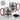 Ich bin Fitnesstrainer, was ist deine Superkraft? – Karabinerbecher 330 ml – Silber/Rot – Mit Deckel – Ansicht 3 #farbe_silber-rot