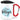 Lieblings-Pfleger – Karabinerbecher 330 ml – Weiß/Rot – Mit Deckel – Ansicht 1 #farbe_weiss-rot