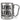 Level für Level – Karabinerbecher 330 ml – Silber/Silber – Ohne Deckel – Ansicht 1 #farbe_silber-silber
