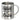 Ich brauche keine Therapie, ich muss einfach nur zum Camping – Edelstahlbecher 400 ml – Silber – Ohne Deckel und Karabiner – Ansicht 1 #farbe_silber