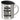 Mein Haus hat Räder – Edelstahlbecher 400 ml – Silber – Mit Deckel – Ansicht 1 #farbe_silber