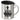 So sieht der beste Freund der Welt aus! – Edelstahlbecher 400 ml – Silber – Mit Deckel – Ansicht 1 #farbe_silber