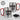 Erzieherin mit Herz – Karabinerbecher 330 ml – Silber/Rot – Mit Deckel – Ansicht 3 #farbe_silber-rot